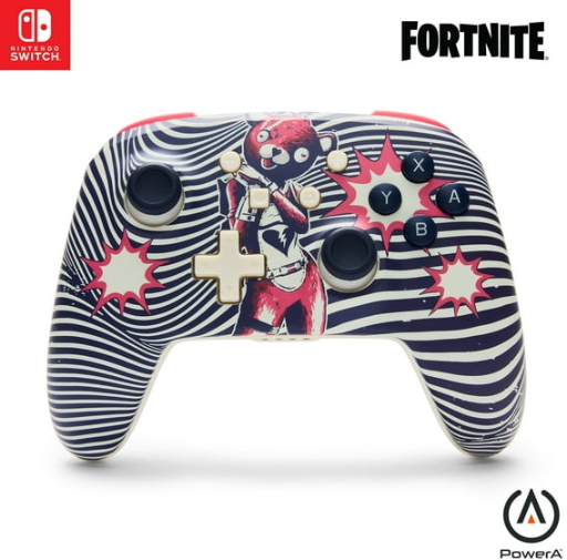 PowerA Wireless Controller for Nintendo Switch - Fortnite: Cuddle Team Leader