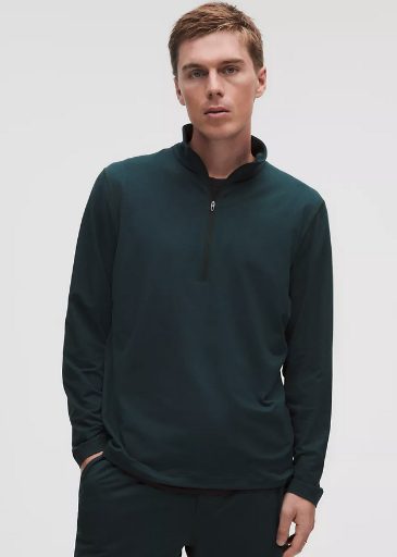 Soft Jersey Half Zip