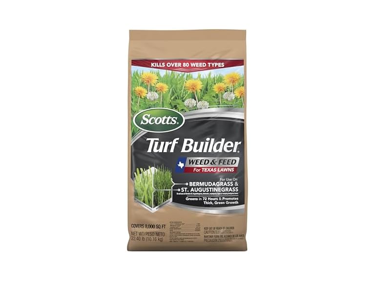 Scotts Turf Builder Weed & Feed for Texas Lawns 22.40 lbs. Deal