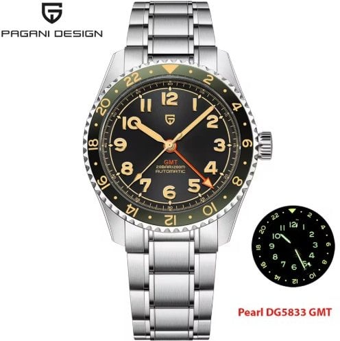 Pagani Design PD1784 GMT Automatic Mechanical Watch 40mm Deal