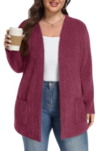 Lastshe Women’s Plus Size Cardigan