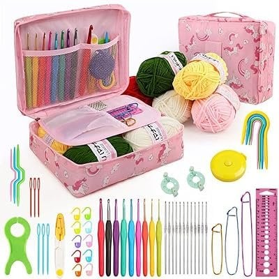 59 Piece Crochet Kit Deal