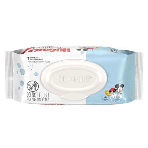 Huggies Simply Clean Unscented Baby Wipes 64-Count