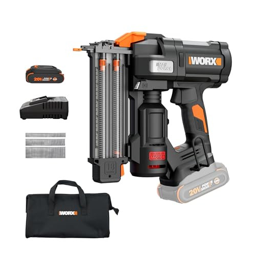 WORX Brad Nailer Cordless 20V 18 ga Brushless