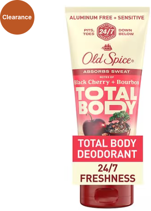 Old Spice Whole Body Deodorant Lotion