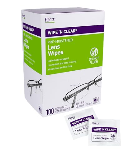 Flents Lens Wipes 100-Count