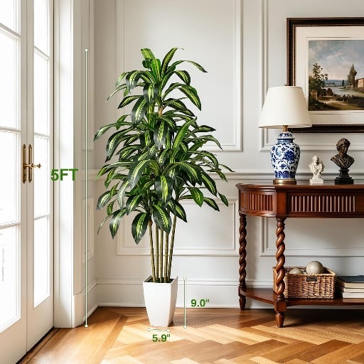LuceAlberi 5FT Artificial Dracaena Tree Deal