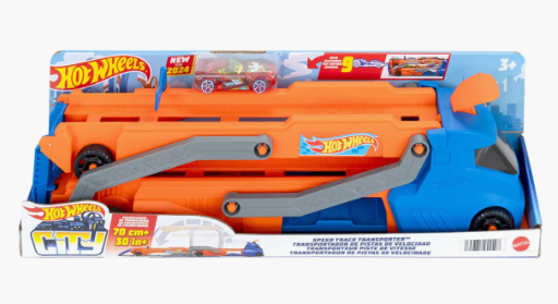 Hot Wheels City Speed Track Transporter Playset