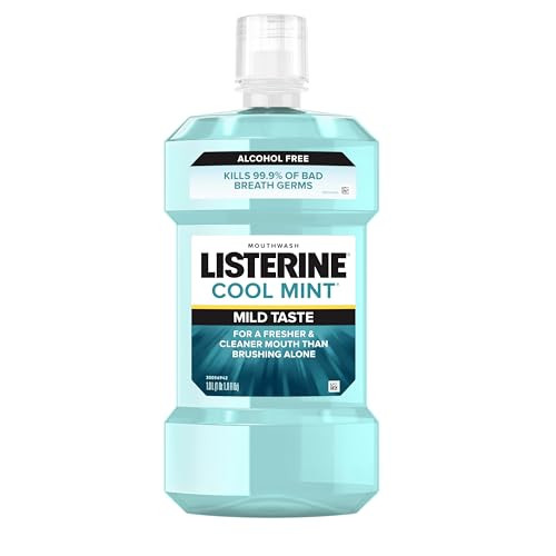 Listerine Alcohol-Free Mouthwash 1L