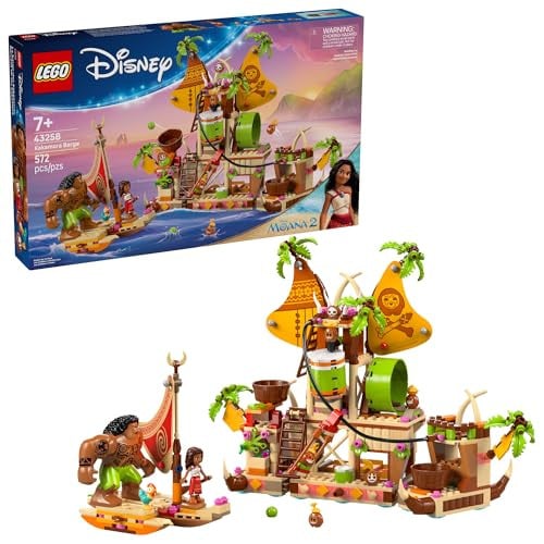 LEGO Disney: Moana 2 - Kakamora Barge (43258) 572-Piece Deal