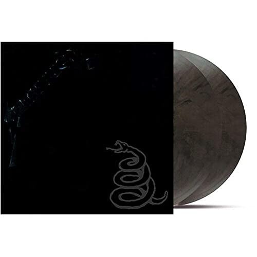 Metallica -black album Exclusive Limited Edition Black Marble Colored Vinyl LP Deal