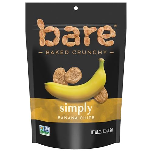 4-Count Bare Baked Crunchy Chips (Simply Banana)