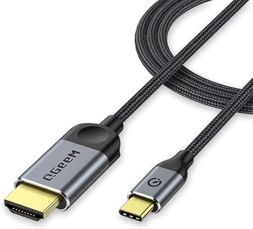 QGeeM 6' USB C to HDMI Cable Adapter
