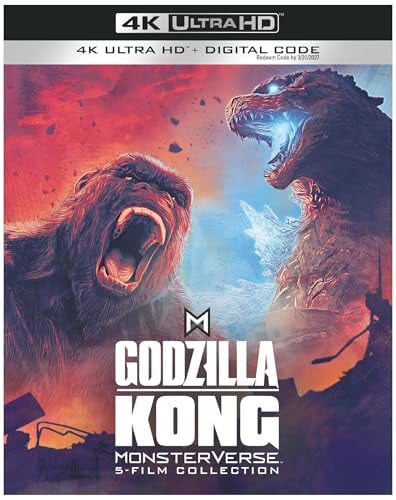 Godzilla/Kong Monsterverse: 5-Film Collection (4K Ultra HD + Digital) Deal