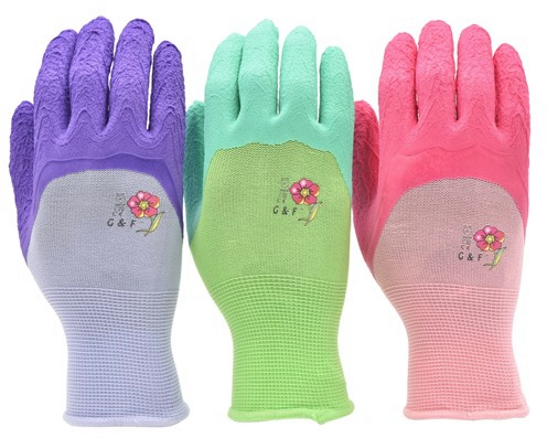Gardening Gloves with Micro Foam Coating Size M (3-Pack)