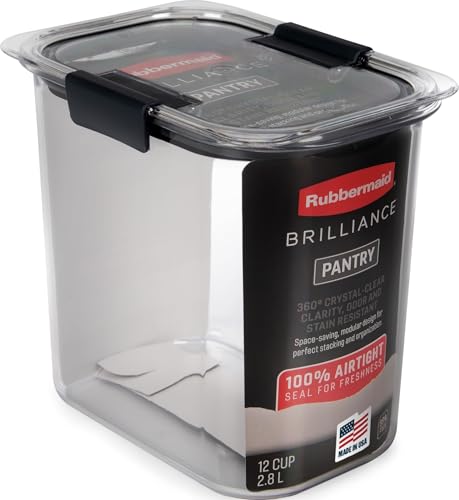 12-Cup Rubbermaid Brilliance Airtight Food Storage Container Deal