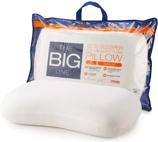 The Big One Gel Memory Foam Side Sleeper Pillow Deal