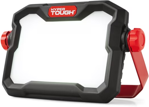 Hyper Tough 10W LED 1000 Lumen Rechargeable Free Standing Light Deal