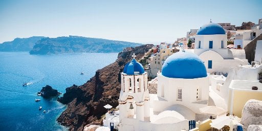 A Week in Athens & Santorini with Airfare Deal