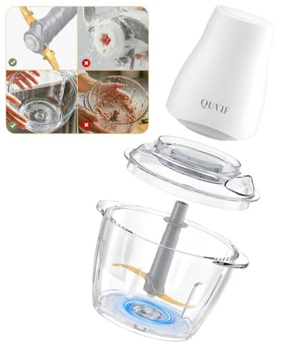 Food Processor Chopper with Magnetic Easy-Clean Spindle & Serrated Blades Deal
