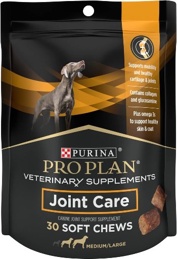 Purina Pro Plan Veterinary Large Breed Dog Joint Care Supplement 30-Count