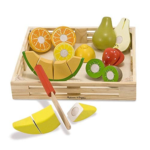Melissa & Doug Wooden Cutting Fruit Toy