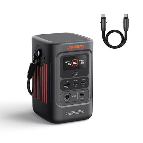 Jackery Explorer 240D Power Bank 80,000mAh LiFePO4 Battery Portable Power Station