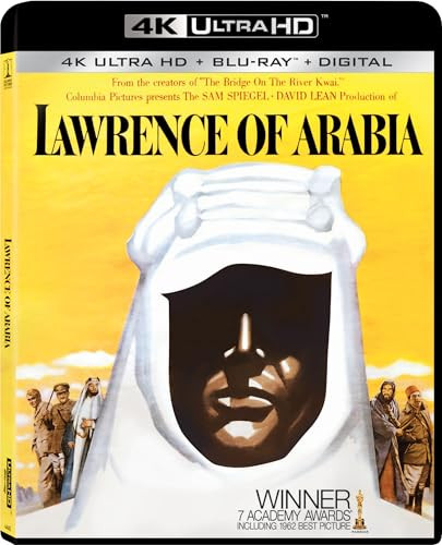 Lawrence Of Arabia 4-Disc UHD/BD Combo + Digital