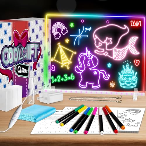 LED Drawing Board Art Set for Kids 16"