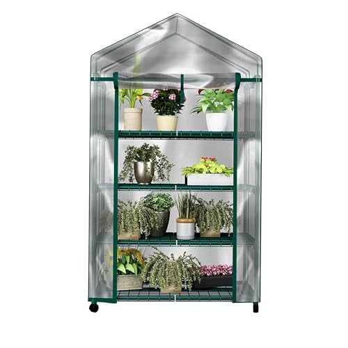 Home-Complete Portable Mini Greenhouse 63" 4-Tier Deal
