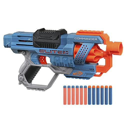 NERF Elite 2.0 Commander RD-6 Blaster w/ 12 Darts