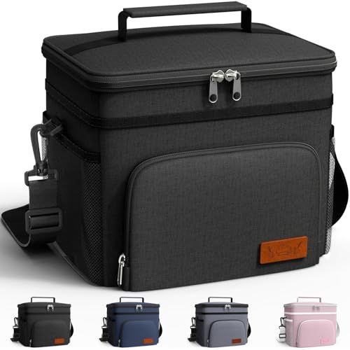 9L Hotor Insulated Leak-Proof Lunch Bag (Black) Deal