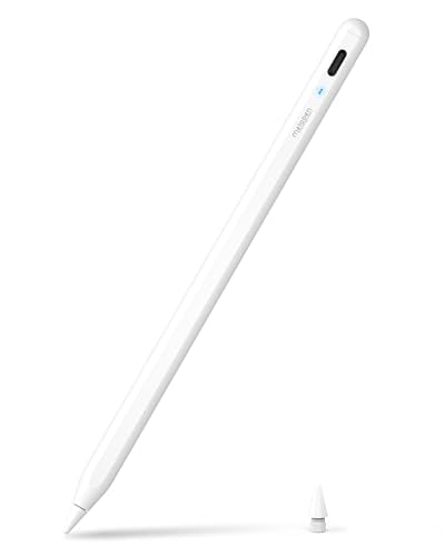 Metapen A8 Stylus Pen for iPad w/ Magnetic Attach & Palm Rejection (White)