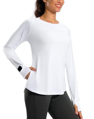 G Gradual Women's Long-Sleeve Workout Top w/ Zip Pocket Deal