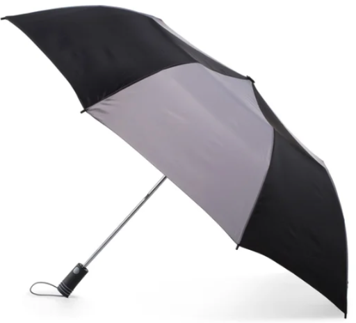55" Totes Recycled Canopy Vented One-Touch Auto Open Umbrella Deal