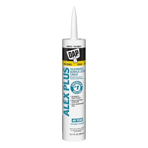 DAP Alex Plus Acrylic Latex Caulk 10.1 Oz Deal