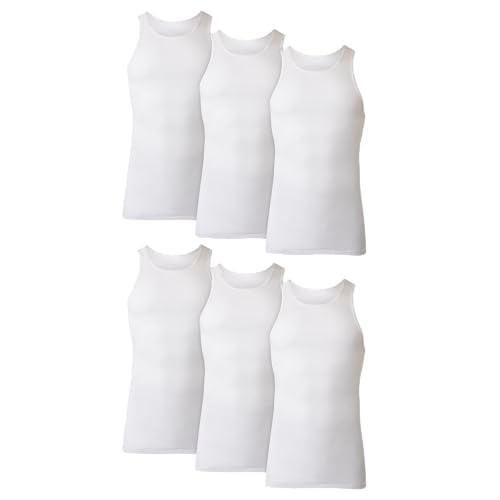 Hanes Men's Tank Undershirt 6-Pack Deal