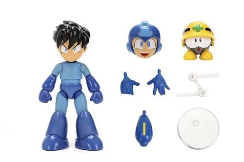 Jada Toys Mega Man Wave 3 Action Figure with Neo Metal Figure 1:12 Deluxe Scale 6" Tall Deal