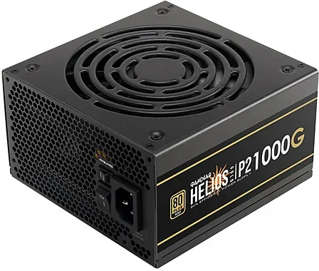 Gamdias HELIOS P2-1000G 1000W 80 Plus Gold Full Modular ATX 3.1 Power Supply (Black)