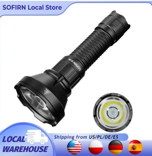 Sofirn SF26 2000lm SFT40 USB-C Rechargeable Tactical Flashlight