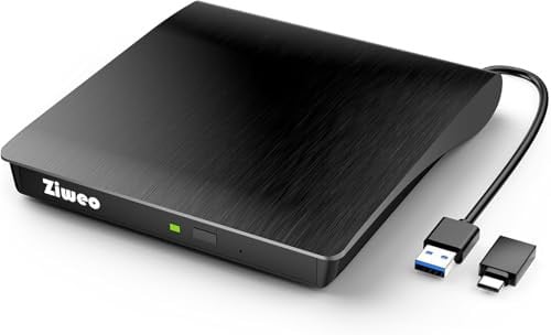 External DVD Drive USB 3.0 Type-C CD Burner Deal