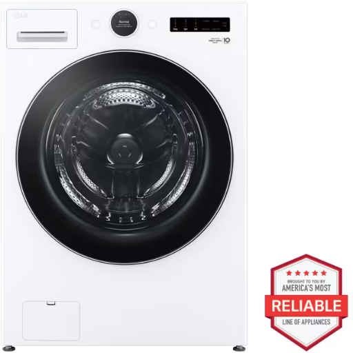 LG 5.0 cu. ft. Mega Capacity Smart Front-Load Washer w/ TurboWash 360° & Built-In Intelligence