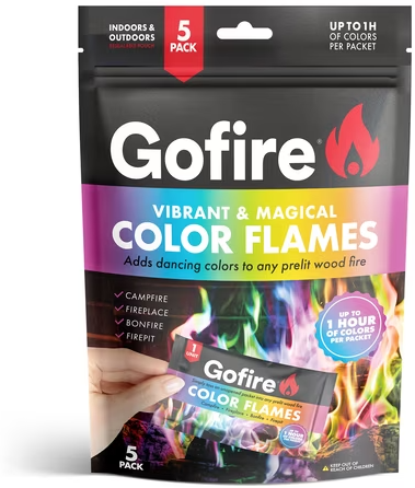 GoFire Northern Lights Color Flames 5-Pack