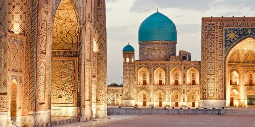 Central Asia 23-Night 5-Country Tour Package incl. Silk Road
