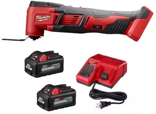 Milwaukee M18 FUEL 18V Brushless Cordless 4-1/2 in./5 in. Grinder w/Two 6.0 Ah Battery Deal