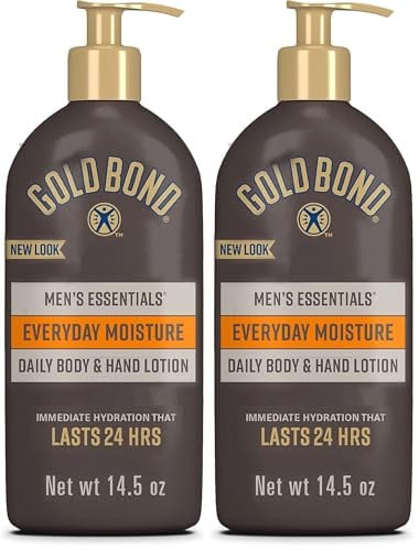 Gold Bond Men's Ultimate Essentials Hydrating Lotion 2-Pack 14.5-Ounce Deal