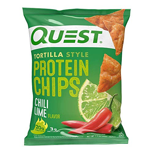 12-Pack 1.1-Oz Quest Nutrition Tortilla Style Protein Chips (Chili Lime)