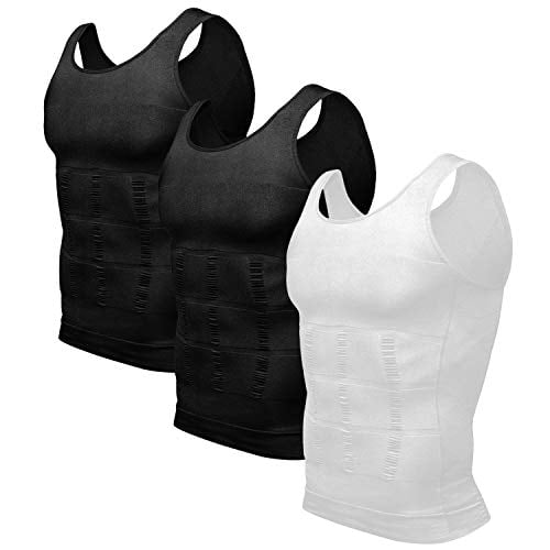 Odoland Men's Compression Tank Top 3-Pack Deal