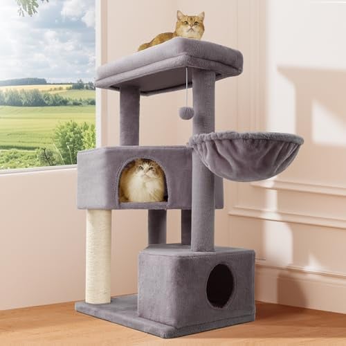 Gardner Pet Stable 41" Cat Climbing Stand w/ Washable Perch Deal