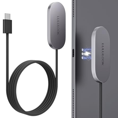 LULULOOK Magnetic Wireless Charger Cord for iPad Pro 11"
